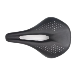 EKOMIS Mountain Bike Seat EKOMIS Bike Seat Ultralight Carbon Fiber Saddle Road Mtb Mountain Bike Bicycle Saddle For Man Cycling Saddle Trail Comfort Races Seat Accessories Bike Saddle (Color : Black 155-White logo)