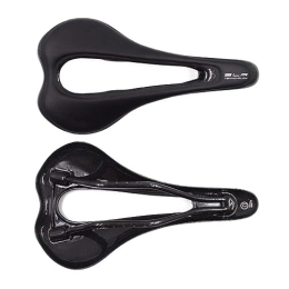 EKOMIS Mountain Bike Seat EKOMIS Bike Seat Wide Full Carbon Saddle Road Bike Seat Mountain MTB Bike Saddle Ultralight Carbon Fiber Bicycle Seat Cushion Bike Parts Bike Saddle (Color : Glossy bottom case)