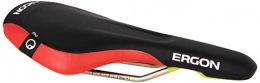 Ergon Mountain Bike Seat Ergon SME3 Pro Saddles, Red, Small