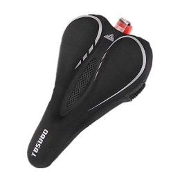 BELOF Mountain Bike Seat Exercise Bike Seat Bike Saddle Cushion Bike Seat Cover Bicycle Seat With Tail Light For Mountain Bike Road Bike (Color : Grey, Size : 1)