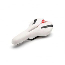 DNYJMDY07 Mountain Bike Seat Exercise Bike SeatBicycle Saddles, Hollow Mountain Bike Saddle, Thicken Cycling Cushion, White