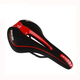 DNYJMDY07 Mountain Bike Seat Exercise Bike SeatBicycle Saddles, Mountain bike seat cushion, folding bike road bike cushion, Red