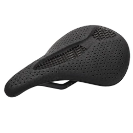 FANGO 3D Carbon Fiber Honeycomb Saddle Mountain Bike Cushion Wide Hollow Comfortable Mountain Road Bike Cylcing Cushion