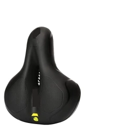 FIAWAX Spares FIAWAX MTB Bicycle Saddle Seat Big Butt Bicycle Road Cycle Saddle Mountain Bike Gel Seat Shock Absorber Wide Comfortable Accessories (Color : Yellow)