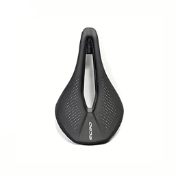 FIQARO Spares FIQARO Mountain Bike Seat, Bike Seat Bicycle Seat MTB Road Bike Saddles PU Ultralight Breathable Comfortable Seat Cushion Bike Racing Saddle Parts Components (Color : Black)