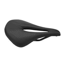 Gaeirt Mountain Bike Seat Gaeirt Bicycle Saddle, bike Cushion 155mm / 6.1in Saddle Width Double Track Seatposts for Mountain Bikes and Road Bikes(black)