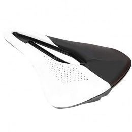 Gaeirt Mountain Bike Seat Gaeirt Comfortable Long service life Wear-resisting Bike Saddle Mountain Bike Saddle, for Road Bike, Mountain Bike(Black and White)