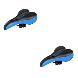 Garneck Mountain Bike Seat Garneck 2 Pcs Dirt Bikes Mtb Seat Off Road Accessories Bike Seat Leather Bike Saddle Comfort Bike Saddle Bike Cover Mountain Bike