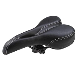 Garneck Spares Garneck Comfortable Replacement Bicycle Seat Cushion for Comfortable Mountain Bike Saddle for Outdoor Exercise Bike Black (Random Colour of Car Line)