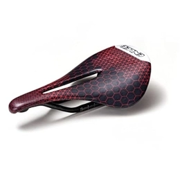 GAWDI Mountain Bike Seat GAWDI Bicycle Seat Mountain Bike Saddle Carbon Ultralight Breathable Comfortable Seat Bike Racing Saddle Sillin Bicicleta Carretera bicycle saddle (Color : B)