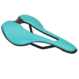 GAWDI Ultralight Bicycle Saddle MTB Bike Cushion Nylon Fiber Seat Road Bike Breathable Cushion Artificial Learning Bike Parts bicycle saddle (Color : B)