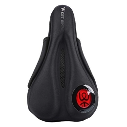 PLUS PO Mountain Bike Seat gel bike seat cover for men bicycle seat cushion road bike saddle bike cushion bicycle seat cover bmx seat gel bike seat cover mountain bike seat black red, One Size