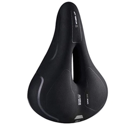 Gyubay Mountain Bike Seat Gyubay Bicycle Seat Comfortable Bike Seat Cover Bicycle Seat Comfort Mountain Bike for Men and Women (Color : Black, Size : One size)