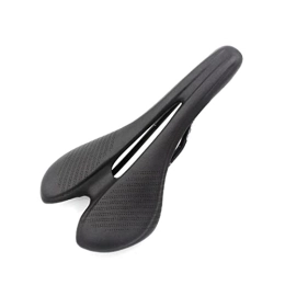Samnuerly Spares Hollow Breathable Bicycle Saddle Comfort Road Mountain Bike Seat Cycling Saddle Cushion (Color : Black)