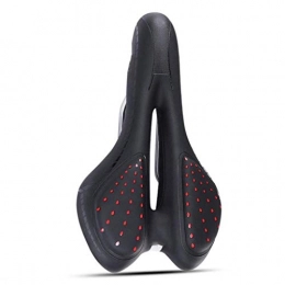 HONGJ Mountain Bike Seat HONGJ Bicycle Seat, Mountain Bike Bicycle Silicone Seat Saddle, Comfortable And Breathable, Cycling Sports Equipment Accessories 28 * 17cm, (Color : A)
