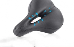 HONGJ Mountain Bike Seat HONGJ Bicycle Seat, Mountain Bike Saddle, Thick And Soft And Comfortable, Cushioning Shock Absorption, Outdoor Riding Equipment