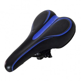 HONGJ Mountain Bike Seat HONGJ Bicycle Seat, Mountain Bike Soft Seat Cushion, Comfortable And Breathable Saddle Seat, Cushioning Shock Absorption, Outdoor Riding, Sports And Fitness Equipment 26.5 * 15cm