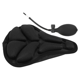 ifundom Mountain Bike Seat ifundom Anti- knock Bike Saddle Comfortable Bike Cushion Creative Bike Seat Mountain Bike Saddle Cushion Bike Cycling Saddle Seat Cover Black