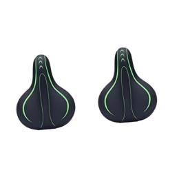 INOOMP Mountain Bike Seat INOOMP 2pcs horse saddle pad mtb seat dirt bikes cycle saddle comfortable bike seats saddle replacement road bike seat mountain bike saddle Upholstered car seat bicycle Accessories