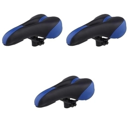 INOOMP Mountain Bike Seat INOOMP 3 pcs Bicycle seat kids'+bicycles kids bike gel seat cushion road bike cushion kids seat padded saddle Thickened Saddle For Mountain Bike Breathable Bike Saddle Bike Seat universal