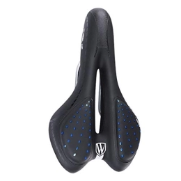 IsMoon Bicycle Saddle Women & Men Hollow Ergonomic Comfortable Gel Padded Seat Cushion for Mountain Bike, Road Bike, Women, Men and Kids Bikes for All Bikes, Road Bikes, blue