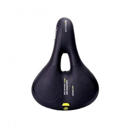 Jiansheng01-ou Spares Jiansheng01-ou Bicycle Seat Cushion, Mountain Bike Seat Cushion, Bicycle Thickening Comfortable Cushion, Bicycle Accessories Riding Equipment (Color : Black, Size : 25.5 * 18.5Cm)