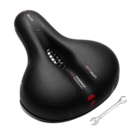 JielinKar Mountain Bike Seat JielinKar Comfortable Bike Seat Cushion -Bicycle Seat for Men Women Bicycle Saddle Fit for Stationary Exercise Indoor Mountain Road Bikes( Red)