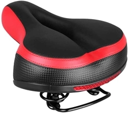 JJJ Spares JJJ Bicycle Saddle Reflective Shock Absorber Big Butt Seat Mountain Bike Seat Cushion Dynamic Bicycle Seat durable