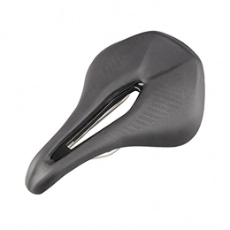 JQDMBH Spares JQDMBH Bike Saddles Mountain Bike Cushion Hollow Leather MTB Road Bicycle Saddle Seat Chrome Molybdenum Steel Nylon With Fiber Bottom