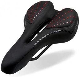 JZTOL Spares JZTOL Bike Saddle, Comfortable Men Women Bicycle Seat Memory Foam Padded Cushion Bicycle Saddle Stealth Seat Mtb Mountain Bike Saddle Stainless