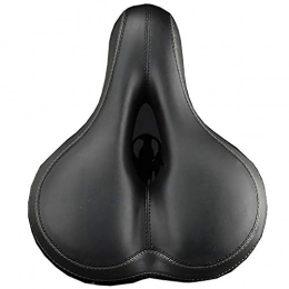 KDOAE Spares KDOAE Comfortable Road Mountain Bicycle Saddle Bicycle Seat Cushion Thickened and Comfortable Breathable Saddle Seat Bicycle Seat Accessories Most Bikes (Color : Black, Size : 25x20x12cm)