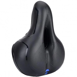 KDOAE Spares KDOAE Comfortable Road Mountain Bicycle Saddle Bicycle Seat Mountain Bike Seat Cushion Breathable and Comfortable Super Soft Riding Saddle Most Bikes (Color : Blue, Size : 26x21.5cm)