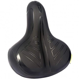 KDOAE Spares KDOAE Comfortable Road Mountain Bicycle Saddle Soft Breathable Bicycle Saddle Black Bicycle Saddle Riding Accessories for All Seasons Most Bikes (Color : Black, Size : 24x13x20cm)