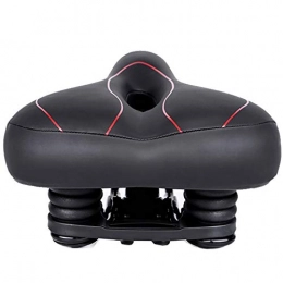 KDOAE Spares KDOAE Comfortable Road Mountain Bicycle Saddle Universal Bicycle Seat Saddle Bike Hollowed Out Bicycle Seat Cushion Equipment Most Bikes (Color : Red, Size : 20x26cm)