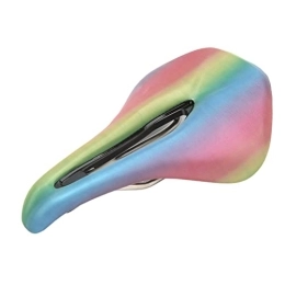 Keenso Mountain Bike Seat Keenso Colorful PU Bicycle Saddle Cushion, Bicycle Waterproof Seat for Road Mountain Bike