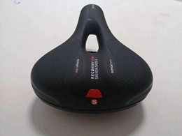 KEKEK Mountain Bike Seat KEKEK Cross-border new bicycle saddle Mountain bike saddle Widened soft and comfortable bicycle saddle Riding equipment-red_M