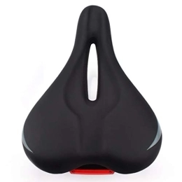 KELITE Spares KELITE Bicycle Saddle Super Soft Shock Absorption Hollow Ventilation Waterproof Thickened Sponge with Taillight Suitable for Mountain Bikes Etc