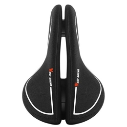 KELITE Spares KELITE Bicycle Saddle with Taillight Hollow Ventilation Thickened SpongeSoft and Comfortable Cycling Accessories Suitable for Mountain Bikes