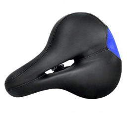 Kenthia Mountain Bike Seat Kenthia Wide Big Bum Bicycle Foam Cruiser Extra Comfort Sporty Soft Pad Saddle Seat Blue