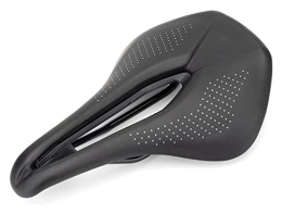 KUAIKUAI Mountain Bike Seat KUAIKUAI Bicycle Saddle Bicycle Saddle Seat Mountain Road Bike Saddles PU Widened Breathable Racing Soft Seat Cushion Short Nose Saddle Mats (Color : SD-566 Black)