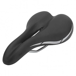 Lazmin112 Bike Saddle, Soft Waterproof Hollow for Mountain Bike/Folding Bike/Road Bike for Man Women