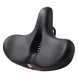 BESPORTBLE Mountain Bike Seat Leather Foam Mountain Bike Saddle: Comfort Bike Seat Cover Bike Cushion Pad Soft Exercise Bike Seat Cover for Mountain Bike Road Racing Bike