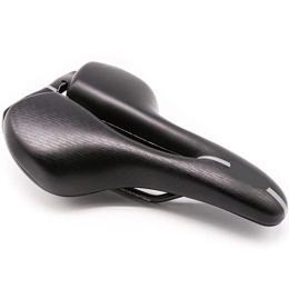  Mountain Bike Seat LENASH Mountain Bike Seat Road Bike Bicycle Mat Comfortable Soft Saddle Seat Accessories For Outdoor Riding Sports (Color : Black, Size : 26.4 * 17.5cm)