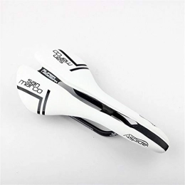 LITOSM Mountain Bike Seat LITOSM Mountain Bike Cushion, Bike Seat Cover Bike Saddle Bicycle Racing SeatBike Saddle Men Sans Cycling Seat Mat Bike Spare Bicycle Saddle Cushion (Color : White)