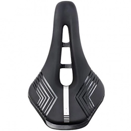 MAATCHH Mountain Bike Seat MAATCHH Bike Saddle Cycling Equipment Mountain Road Bike Saddle Hollowed Out Bicycle Seat Fit Most Bikes (Color : Black, Size : 16x25.5cm)