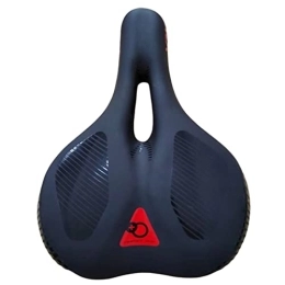 MisFun Mountain Bike Seat Memory Foam Saddle, Exercise Bike Seat For Men And Women, Compatible Stationary, Mountain, Road, & Exercise Bike Seat Cushion