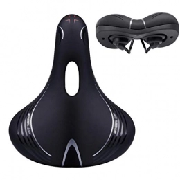 M-YN Mountain Bike Seat Memory Sponge Bike Saddle Mountain Bike Seat Breathable Comfortable Seat Cushion Pad with Central Relief Zone and Ergonomics Design for Road Bike, Mountain Bike