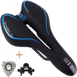 Milky Way Bike Saddle Professional Mountain Bike Gel Saddle MTB Bicycle Cushion for Men,Women (Clamp Included)