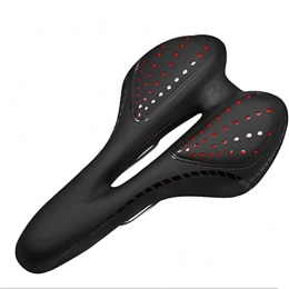 MKAN Comfortable Mountain Bike Seat, Super Soft Silicone Waterproof Shock-Absorbing Bicycle Saddles, MTB Road Trekking Cross Bikes Front Seats, for Outdoor