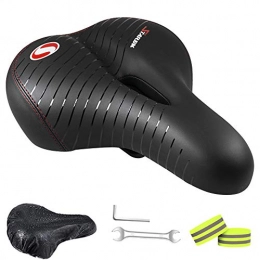 MMTX Mountain Bike Seat MMTX Gel Bike Seat Comfort Bike Saddle Men, Cycle Seats with Memory Foam Breathable Soft Bicycle Cushion Seats for Women Men MTB Mountain Bike / Exercise Bike / Road Bike